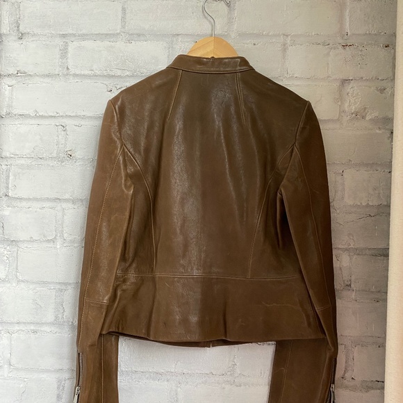 Andrew Marc Leather Jacket - Picture 4 of 9